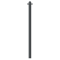 Dekorativ puller | Serie 468B | � 60 mm | fastmonteret, til indst�bning i beton med jordanker, total l�ngde ca. 1400 mm | uden l�s | med 2 �jer